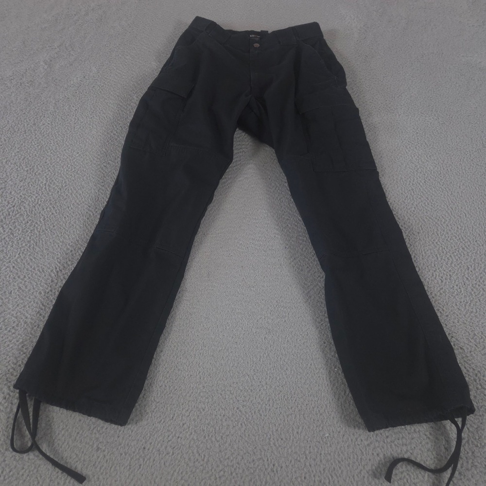 5.11 Tactical Pants Mens Medium Black Taclite Pro Ripstop Cargo Straight Leg